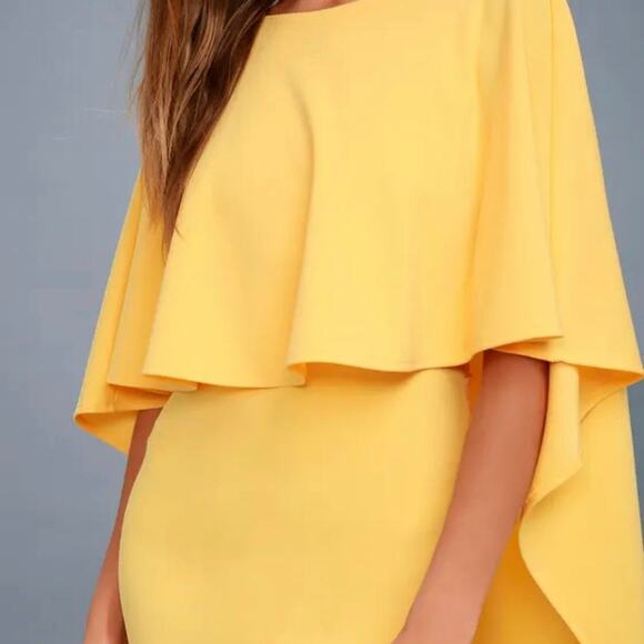 Lulus Best Is Yet to Come Yellow Backless Dress Small - Picture 4 of 7